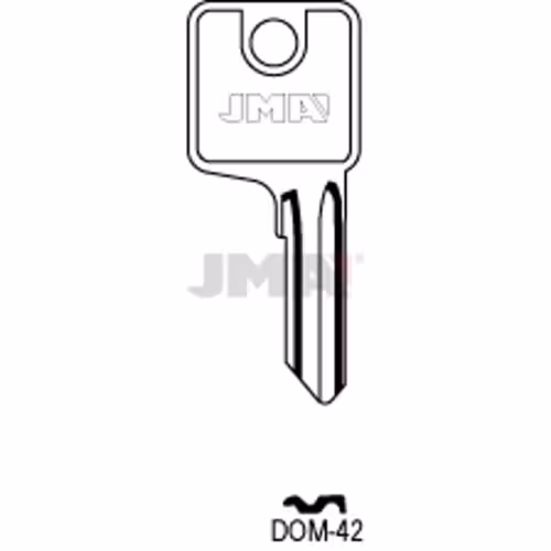 LLAVE JMA ACERO-C (DOM-42)