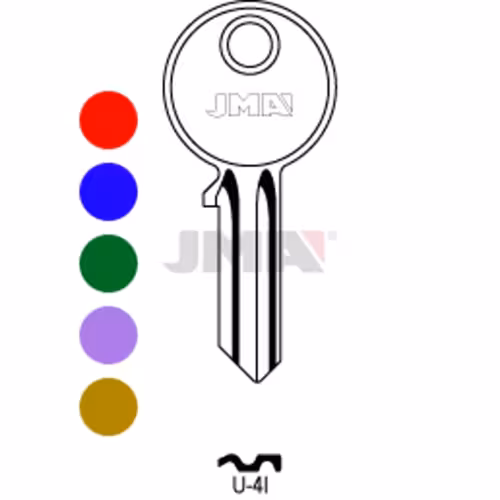 LLAVE JMA ALUMINIO (U-4I SURTIDO)