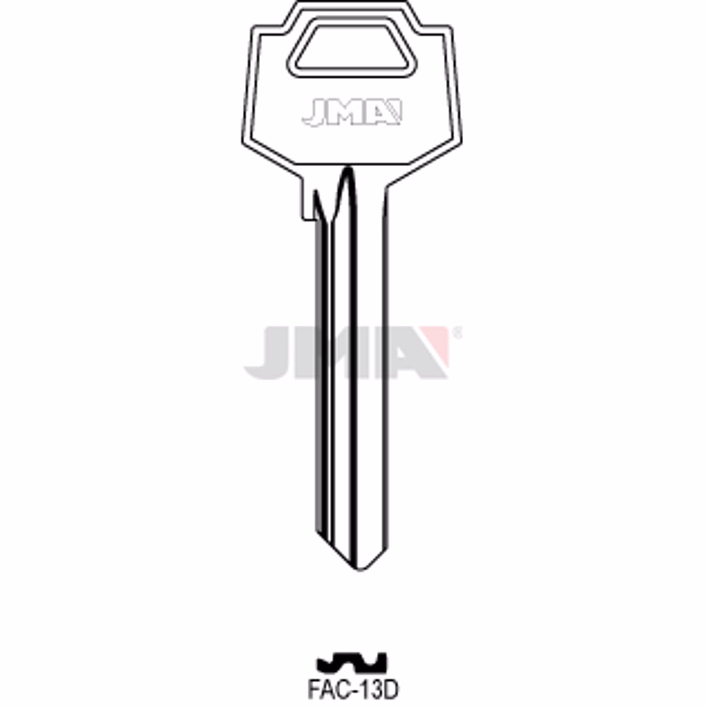 LLAVE JMA ACERO-B (FAC-13D)