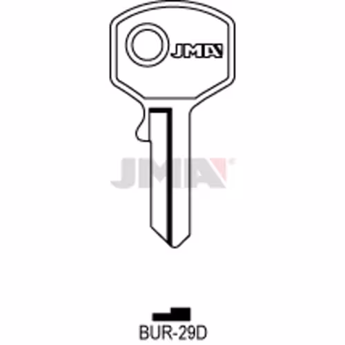 LLAVE JMA ACERO-C (BUR-29D)