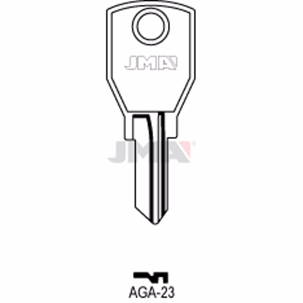 LLAVE JMA ACERO-B (AGA-23)