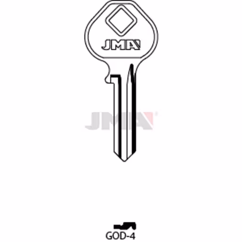 LLAVE JMA ACERO-C (GOD-4)