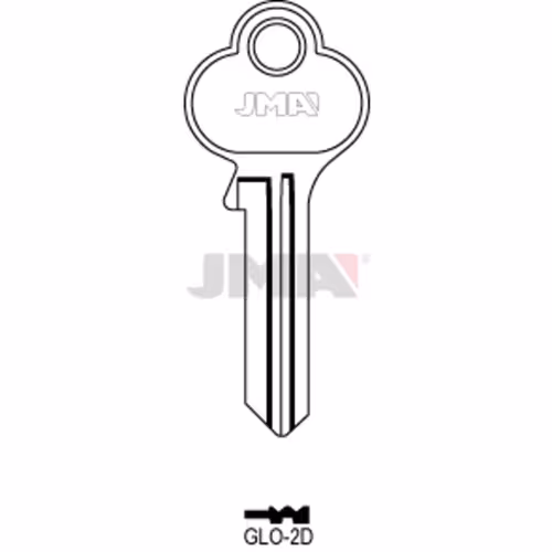 LLAVE JMA ACERO-C (GLO-2D)