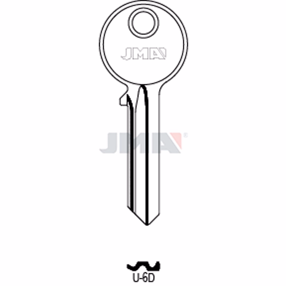 LLAVE JMA ACERO-B (U-6D)