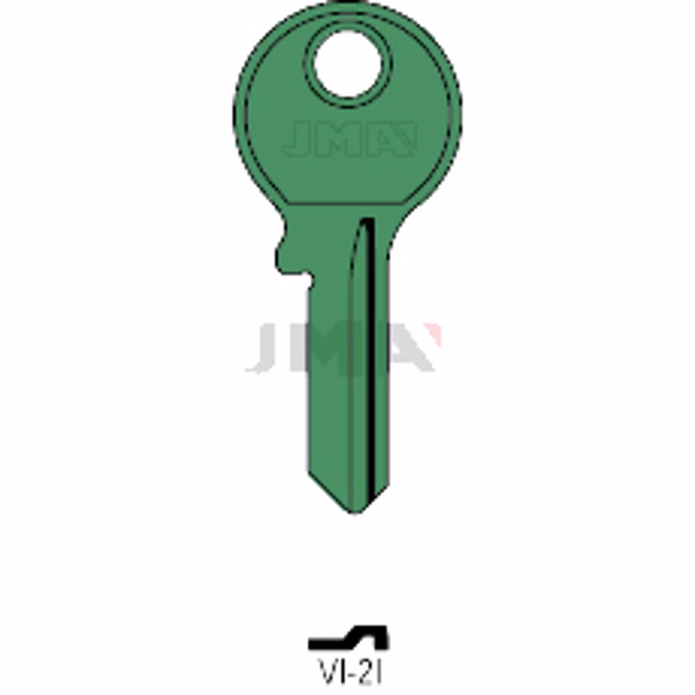LLAVE JMA ALUMINIO (VI-2I VERDE)
