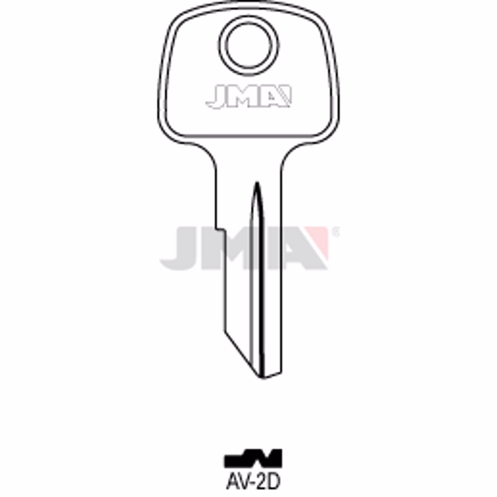 LLAVE JMA ACERO-C (AV-2D)