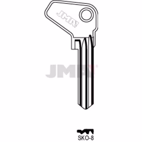 LLAVE JMA ACERO-C (SKO-8)
