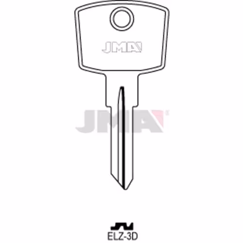 LLAVE JMA ACERO-C (ELZ-3D)