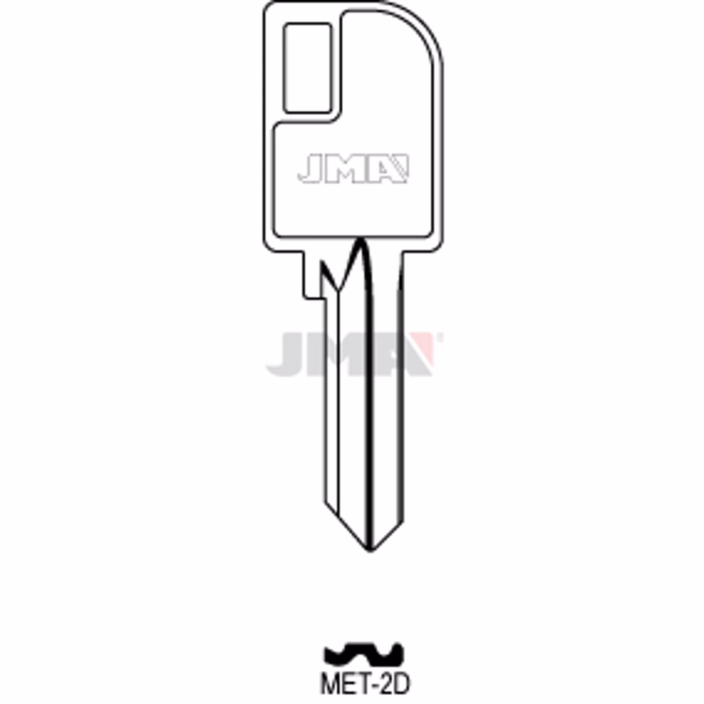LLAVE JMA ACERO-C (MET-2D)