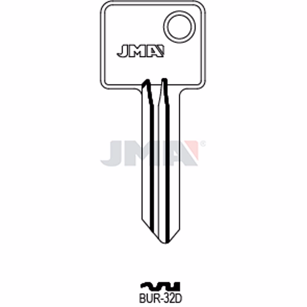 LLAVE JMA ACERO-C (BUR-32D)