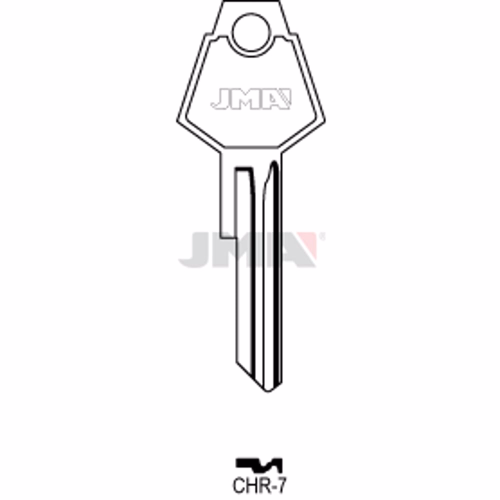 LLAVE JMA ACERO-C (CHR-7)