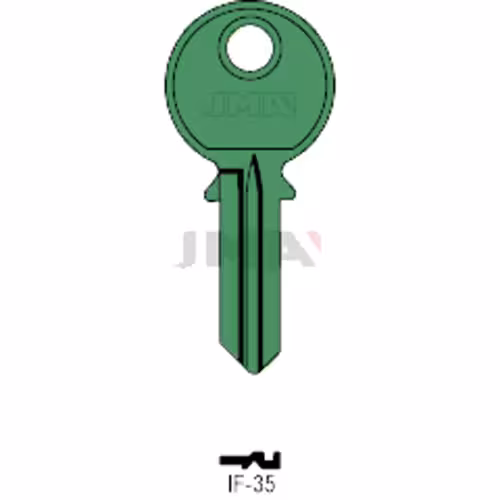 LLAVE JMA ALUMINIO (IF-35 VERDE)