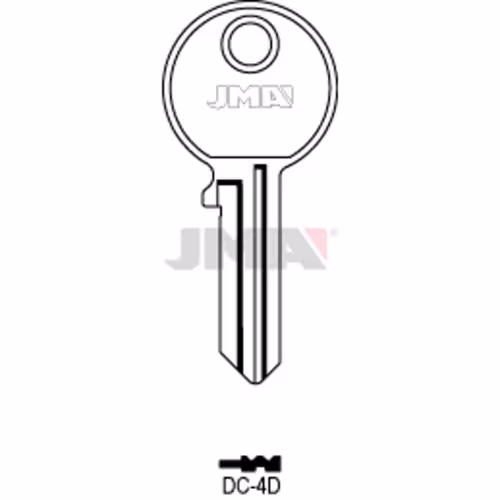 LLAVE JMA ACERO-C (DC-4D)
