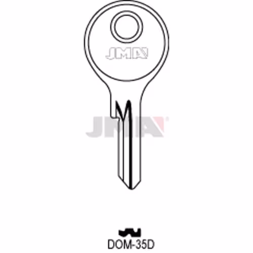 LLAVE JMA ACERO-C (DOM-35D)