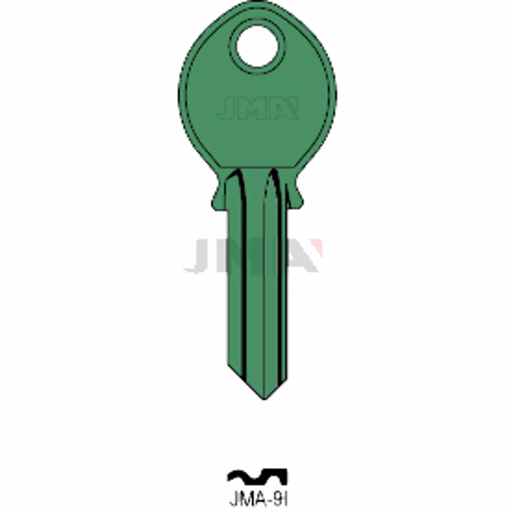 LLAVE JMA ALUMINIO (JMA-9I VERDE)