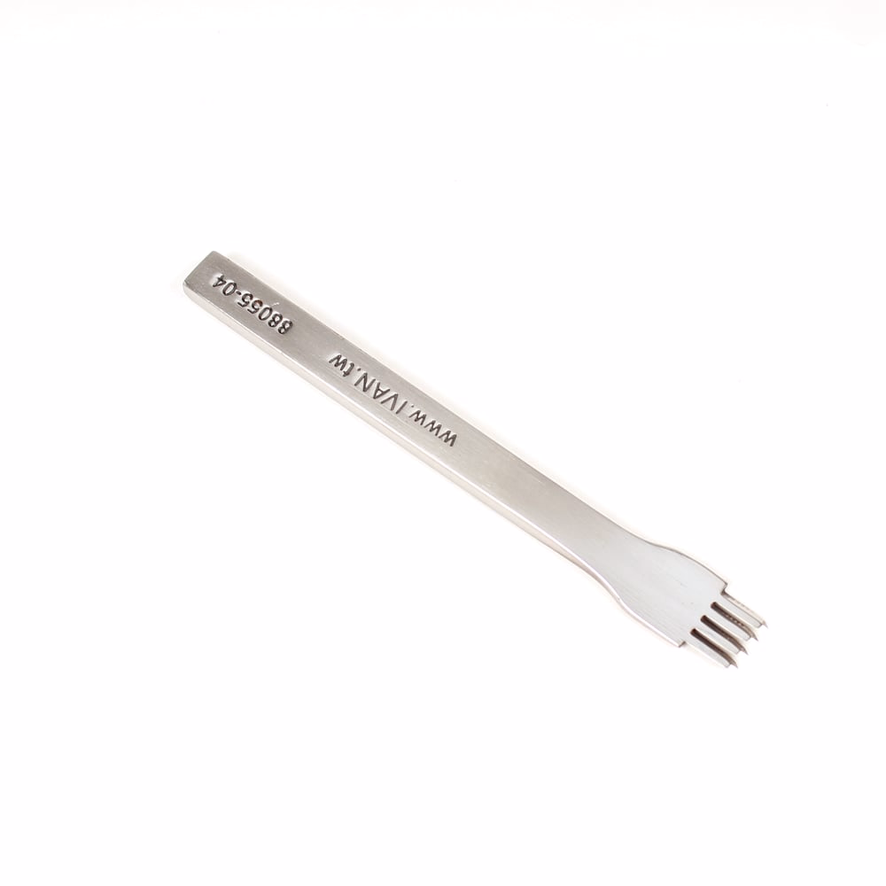 TENEDOR GUARNICIONERO DE 4 PUNTAS ACERO INOXIDABLE (2,5 mm)