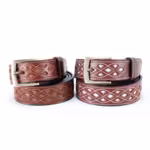 CINTURON PIEL PICADO MOD 220