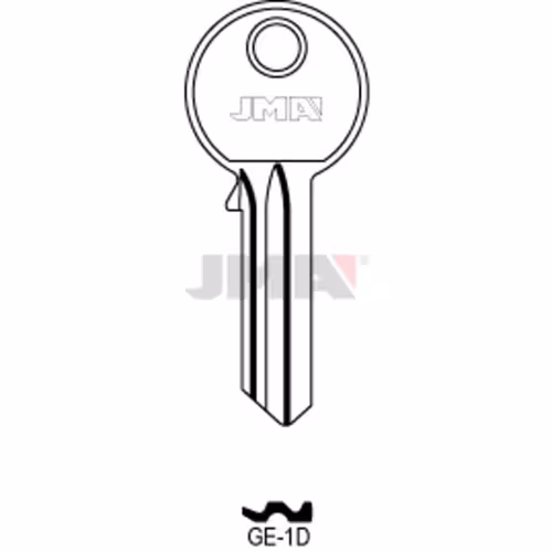 LLAVE JMA ACERO-C (GE-1D)