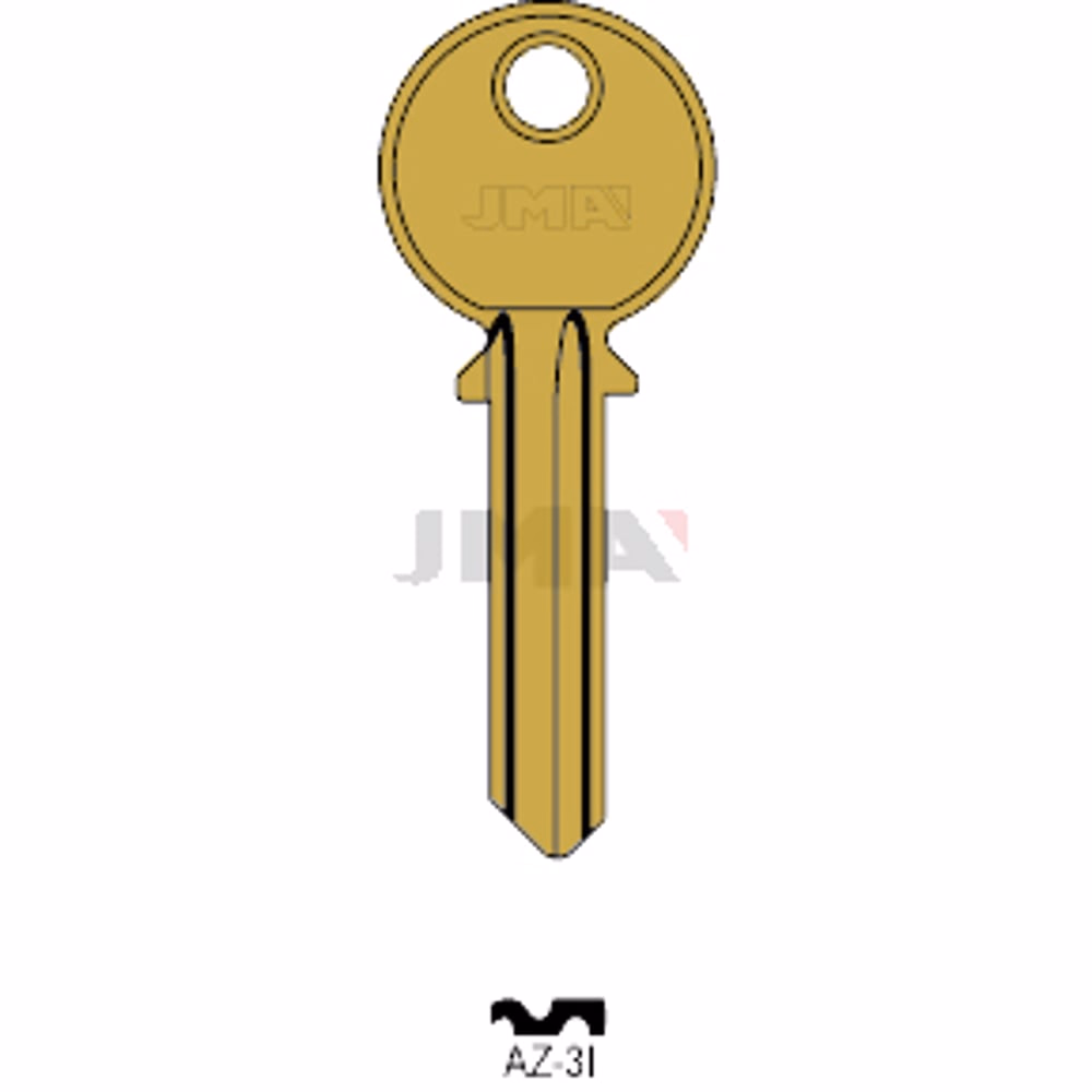 LLAVE JMA ALUMINIO (AZ-3I ORO)