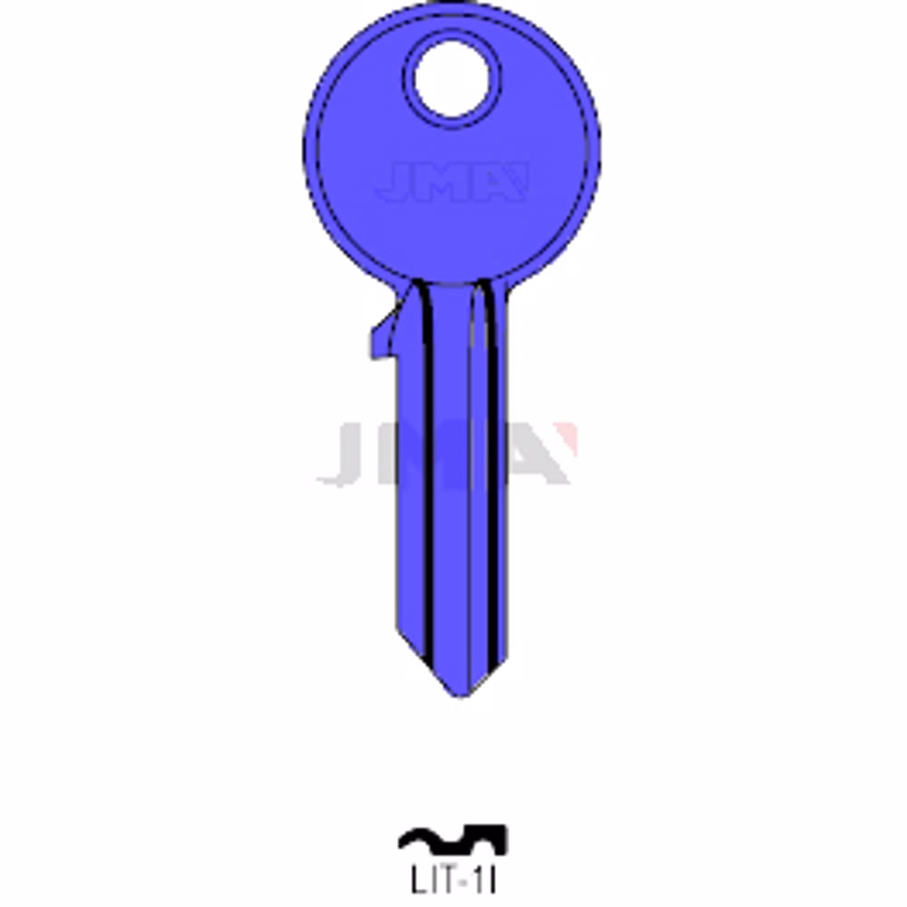LLAVE JMA ALUMINIO (LIT-1I AZUL)