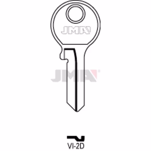 LLAVE JMA ACERO-B (VI-2D)