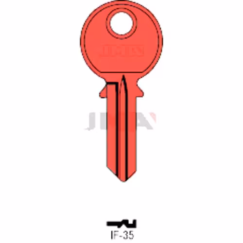 LLAVE JMA ALUMINIO (IF-35 ROJO)