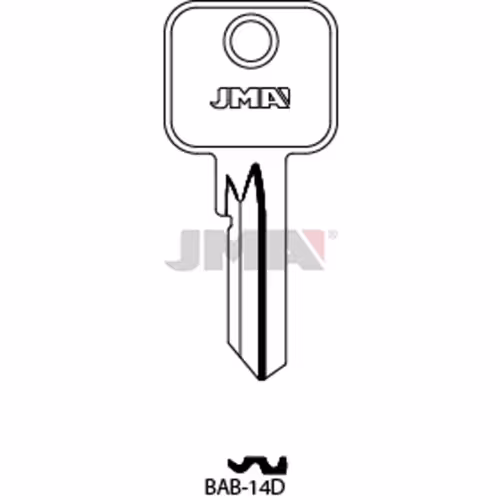 LLAVE JMA ACERO-C (BAB-14D)