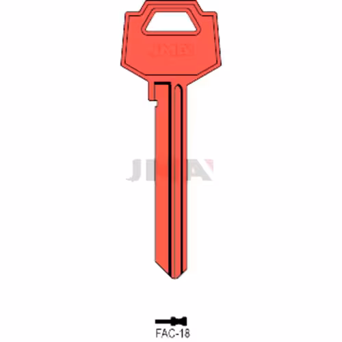 LLAVE JMA ALUMINIO (FAC-18 ROJO)