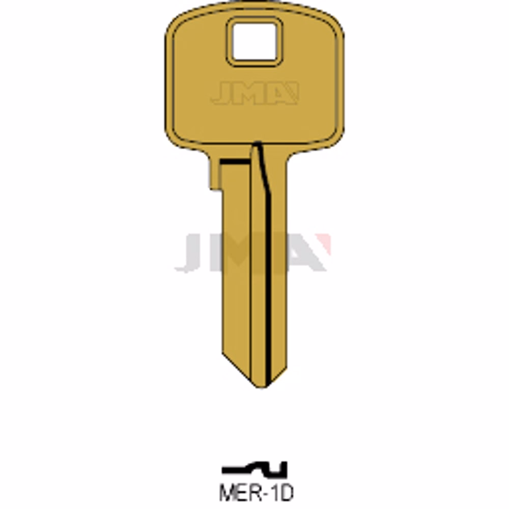 LLAVE JMA ALUMINIO (MER-1D ORO)