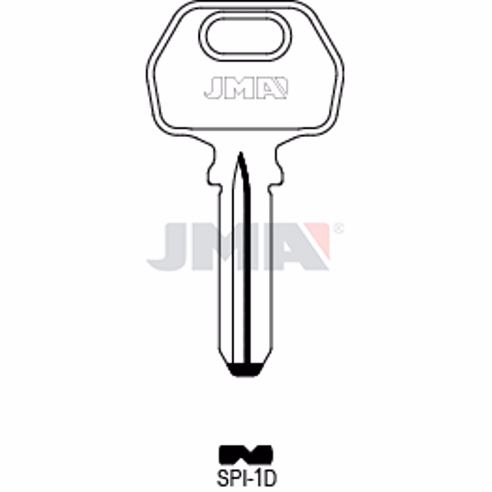 LLAVE JMA LATON SEGURIDAD (SPI-1D)
