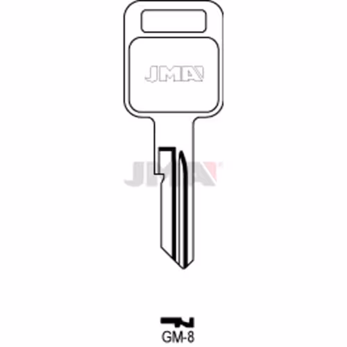 LLAVE JMA ACERO-C (GM-8)