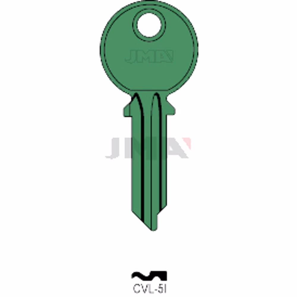 LLAVE JMA ALUMINIO (CVL-5I VERDE)