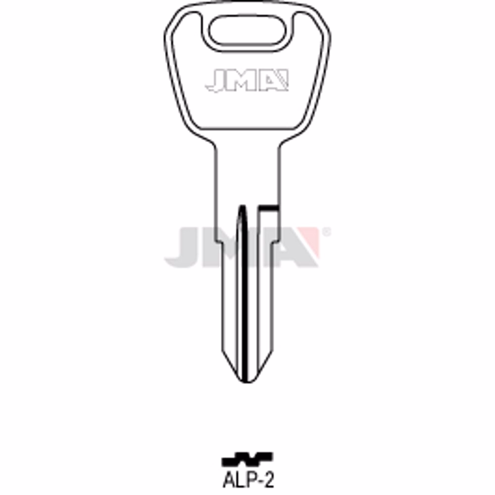 LLAVE JMA ACERO-C (ALP-2)