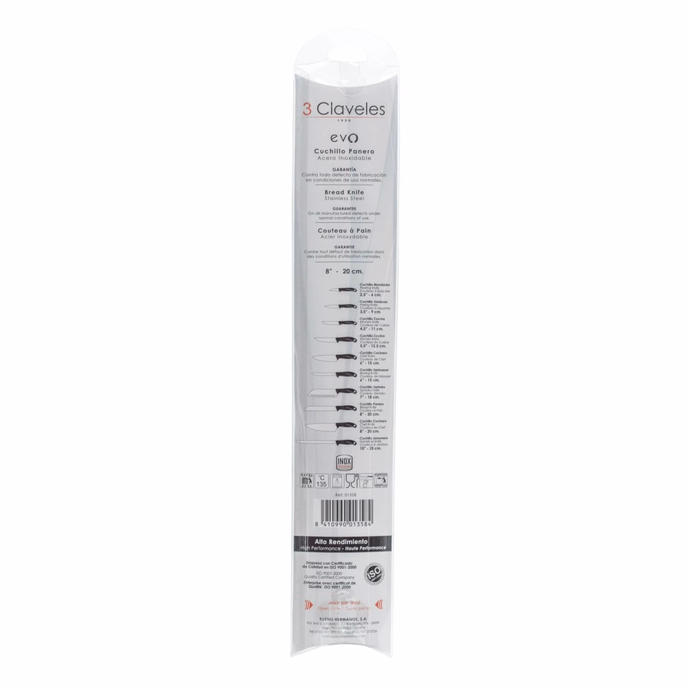 CUCHILLO PANERO EVO RF.1358 (8" - 20 cm)