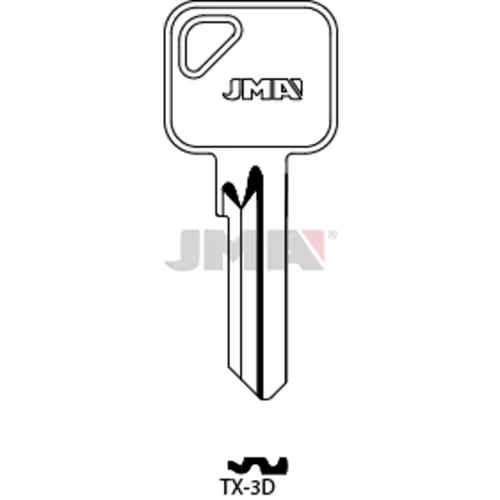 LLAVE JMA ACERO-C (TX-3D)