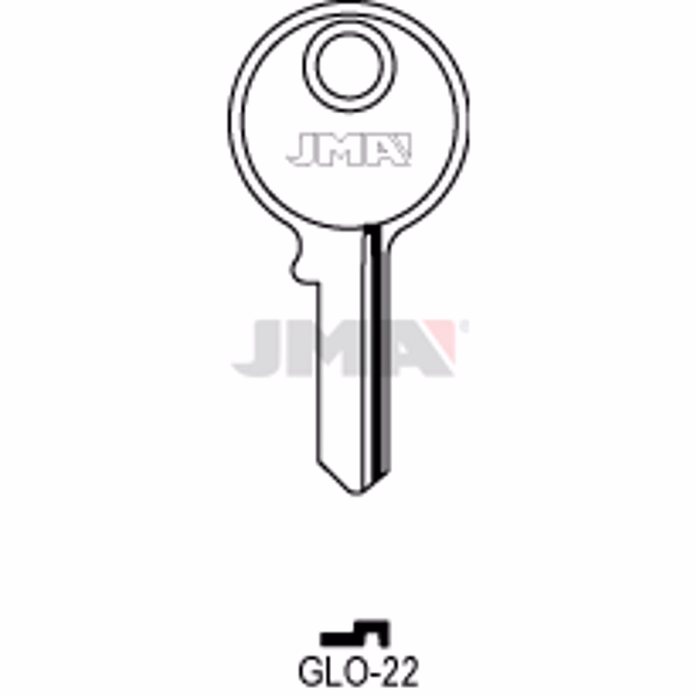 LLAVE JMA ACERO-C (GLO-22)