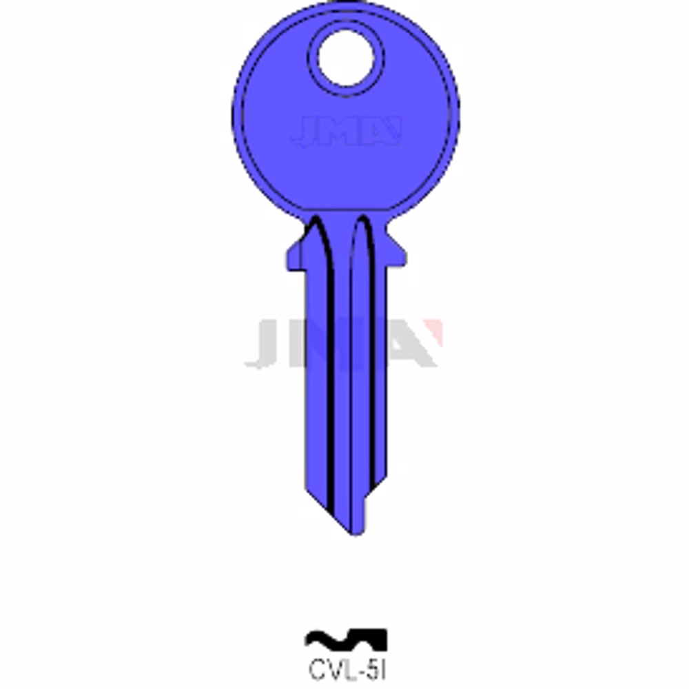 LLAVE JMA ALUMINIO (CVL-5I AZUL)
