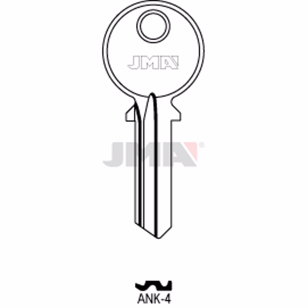 LLAVE JMA ACERO-C (ANK-4)