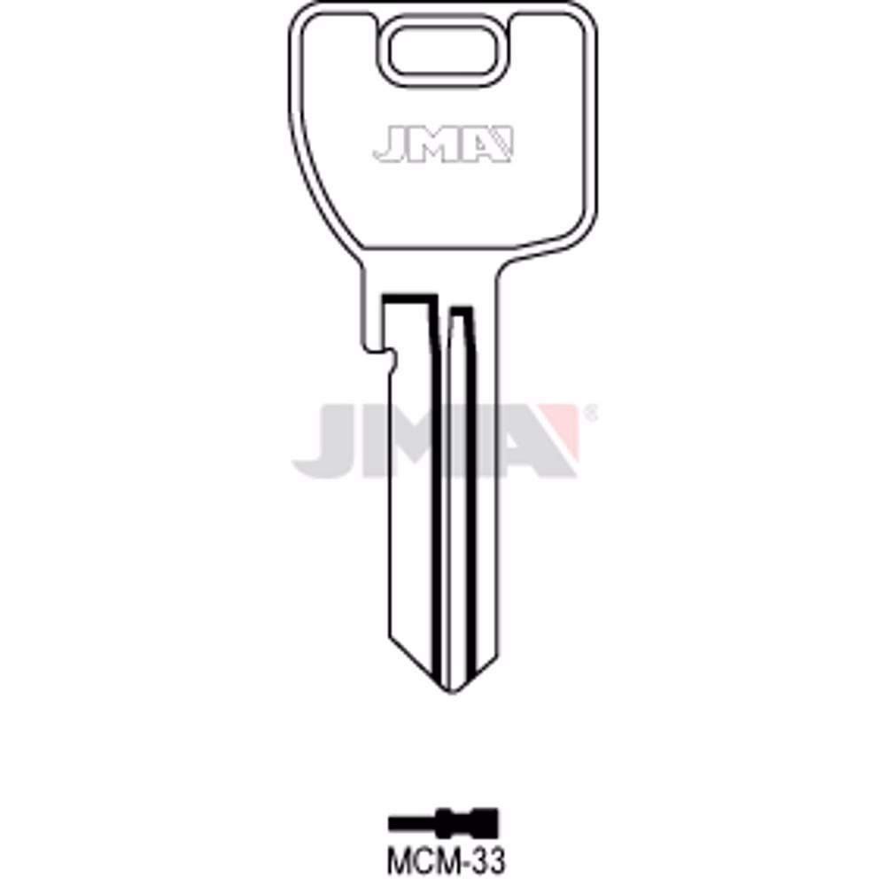LLAVE JMA ACERO-B (MCM-33)