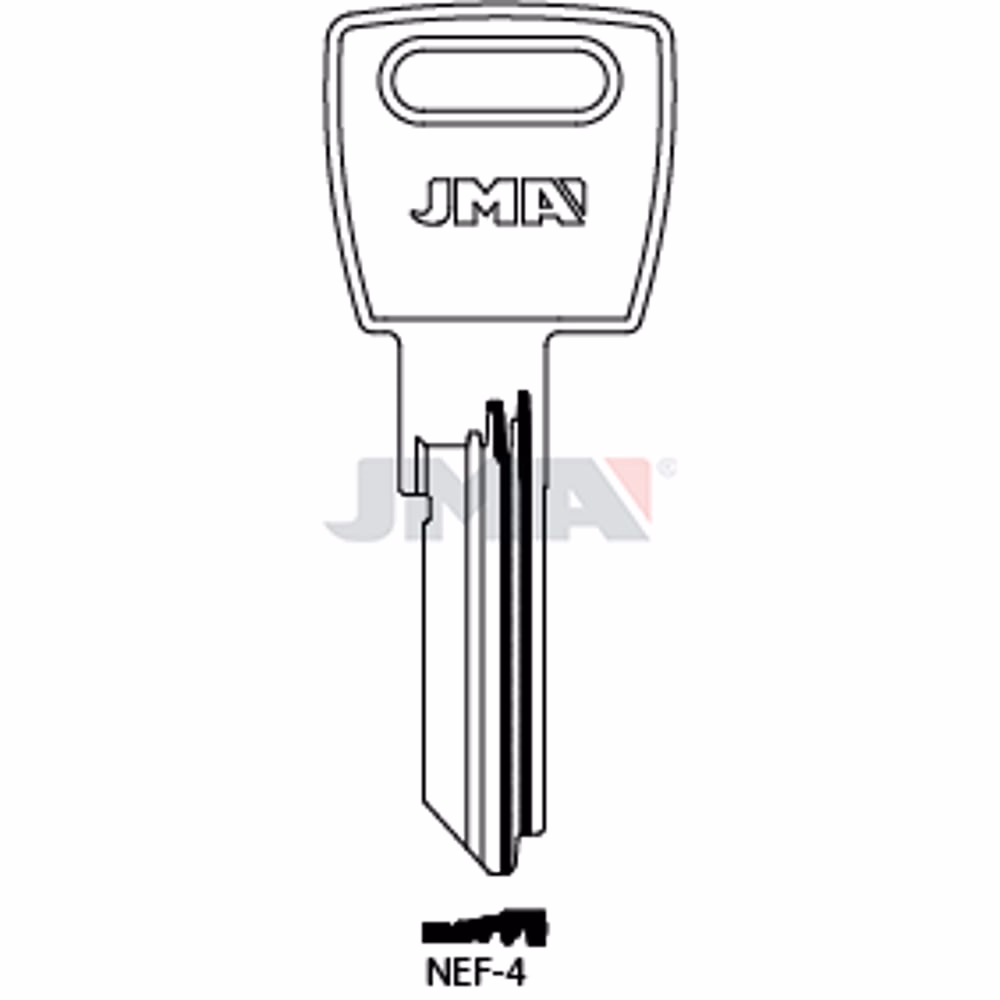 LLAVE JMA ACERO-C (NEF-4)