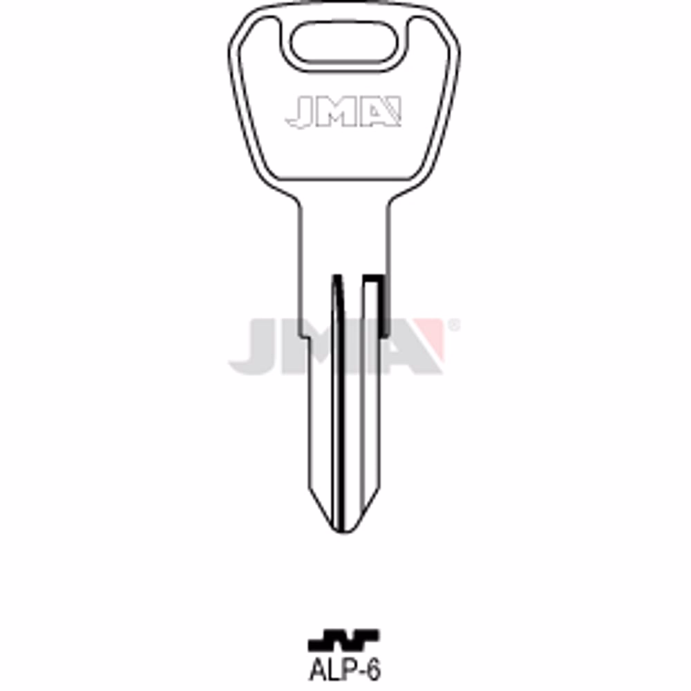 LLAVE JMA ACERO-C (ALP-6)