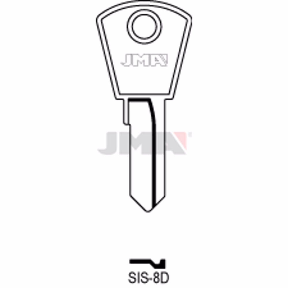 LLAVE JMA ACERO-C (SIS-8D)