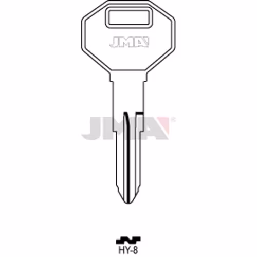 LLAVE JMA ACERO-C (HY-8)