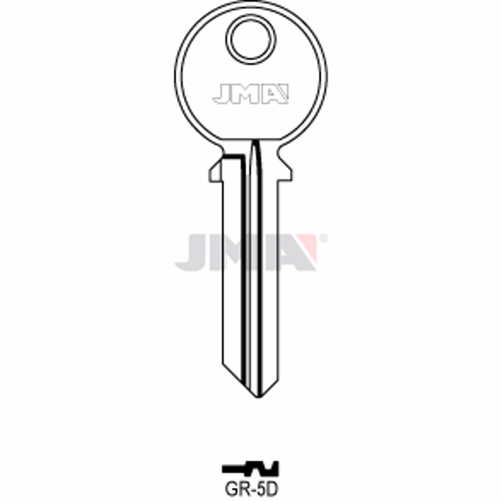 LLAVE JMA ACERO-C (GR-5D)