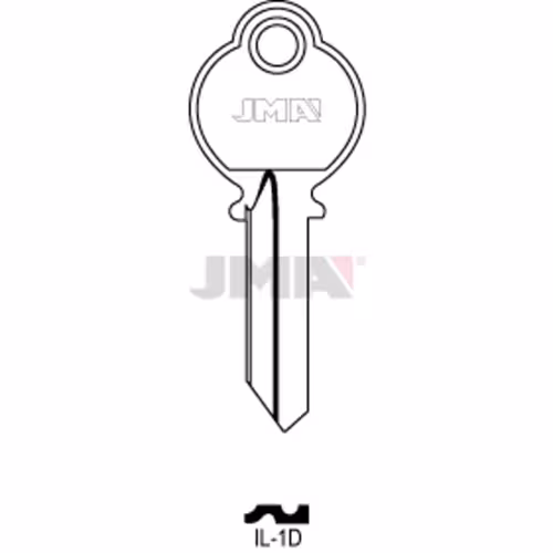 LLAVE JMA ACERO-B (IL-1D)