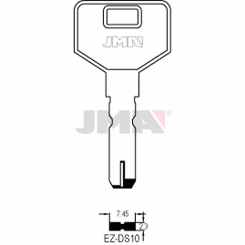 LLAVE JMA ALPACA SEGURIDAD (EZ-DS10)