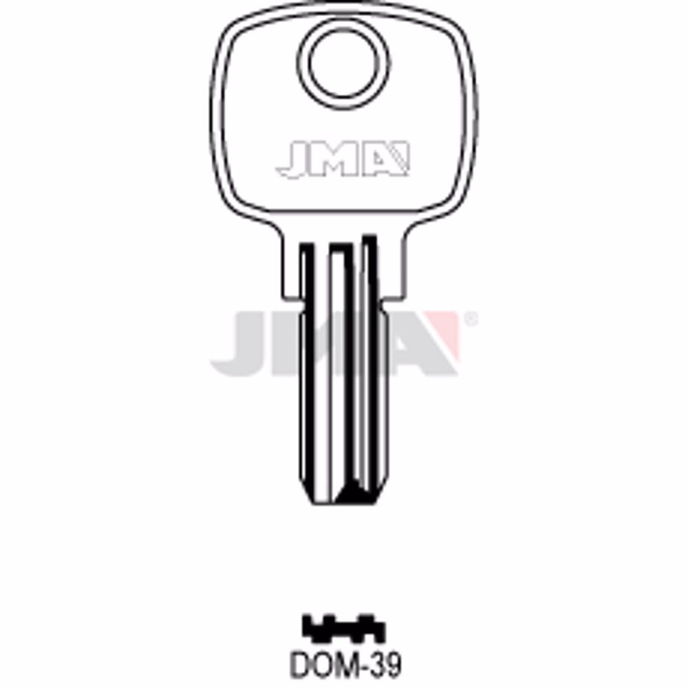 LLAVE JMA ALPACA SEGURIDAD (DOM-39)