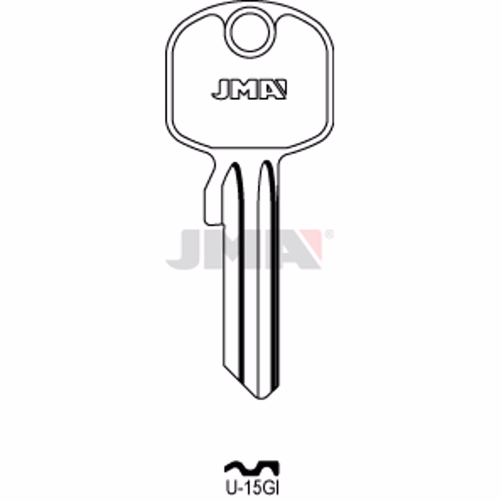 LLAVE JMA ACERO-C (U-15GI)