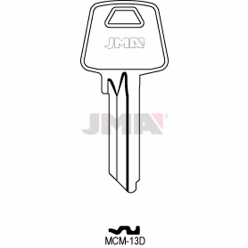 LLAVE JMA ACERO-C (MCM-13D)
