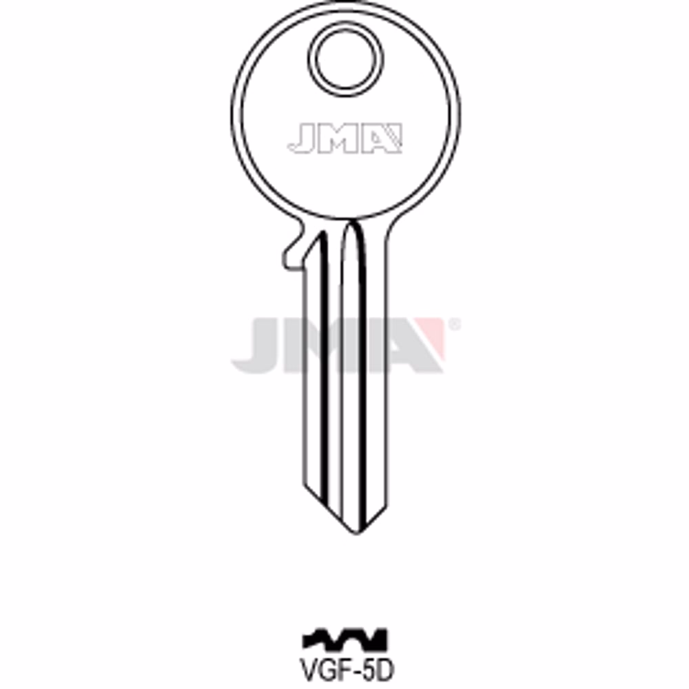 LLAVE JMA ACERO-C (VGF-5D)